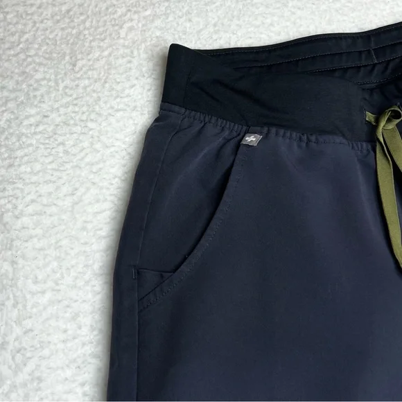 Figs Women's Navy Blue Jogger Pants Pockets Sz S Office Workwear Medical Nurse - Picture 5 of 10